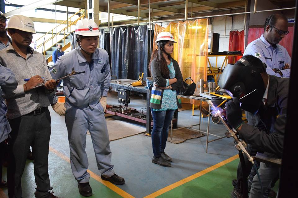 Welders Trade Test conducted for a Japanese Company.
